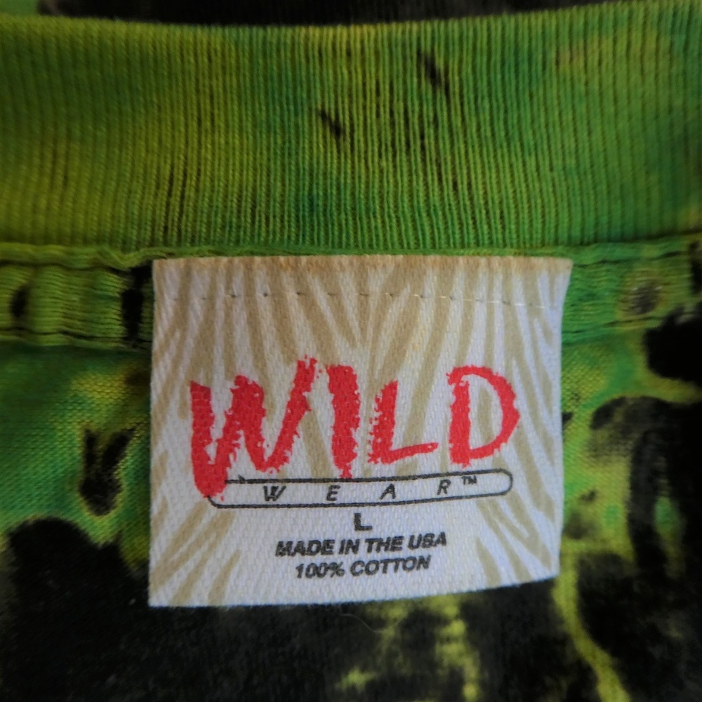 Wild Wear Tee T Shirt USA Archie Carr L Frogs - Picture 6 of 7